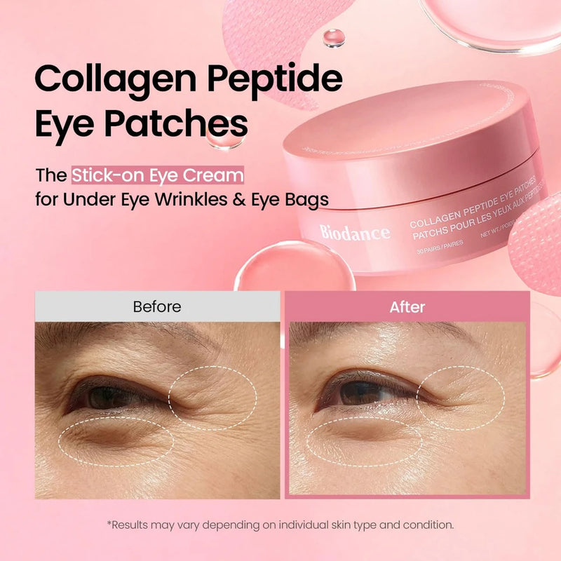 BIODANCE Collagen Peptide Hydrogel Eye Patches