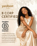 Yanibest Adjustable Satin Sleep Bonnet