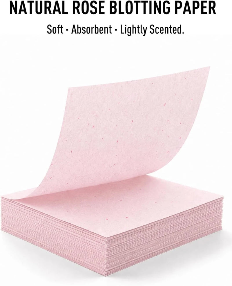 PleasingCare Rose Face Oil Blotting Sheets
