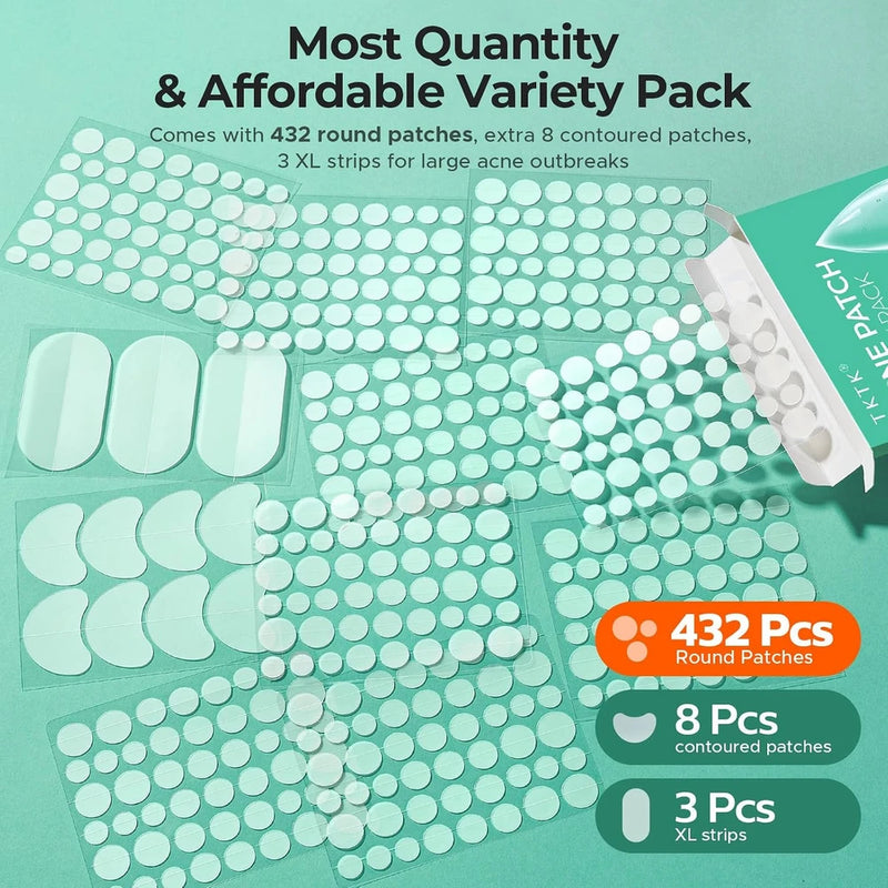 TKTK Hydrocolloid Pimple Patches